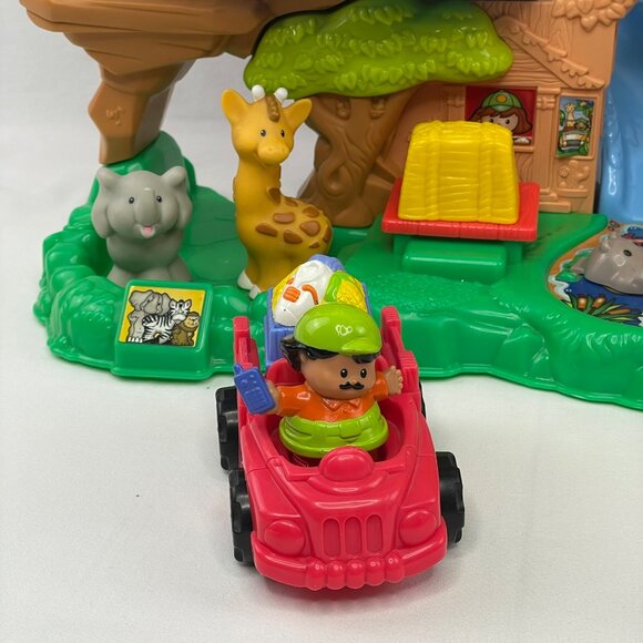 Fisher-Price Kids Toy Little People Zoo Animals Tree House Playset - Picture 9 of 15